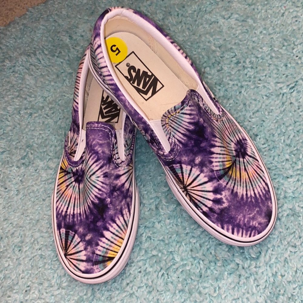 Purple Tie Dye Vans